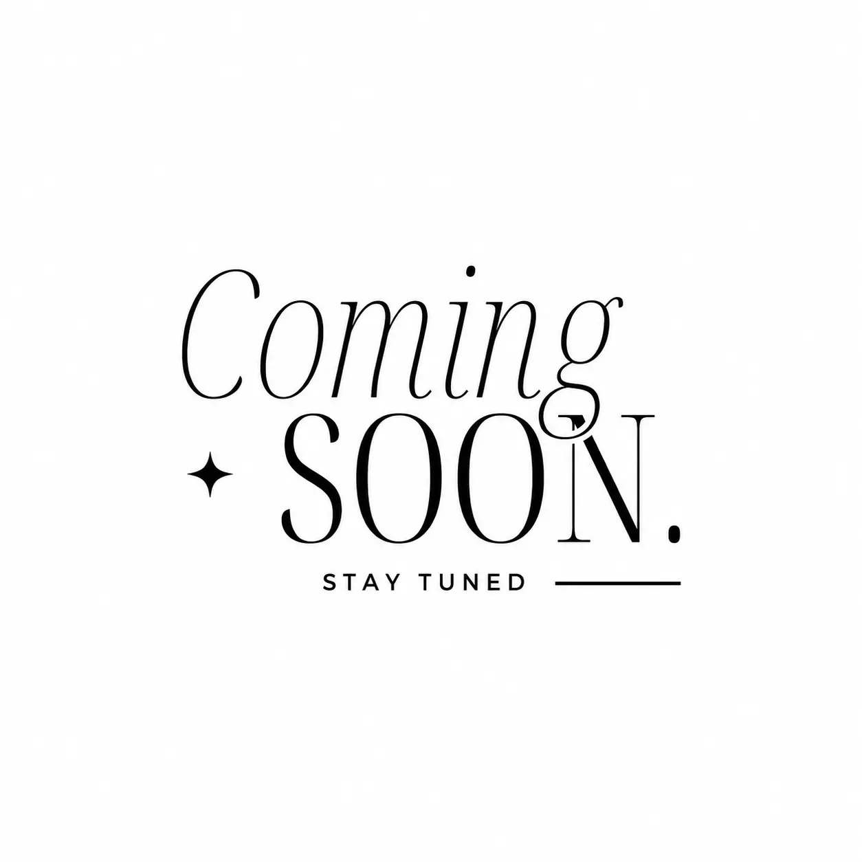 Coming soon